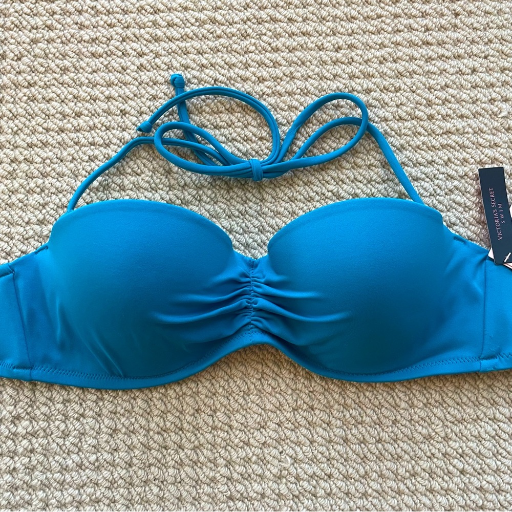 NWT Victoria’s Secret Bandeau Bikini Top Size 32D